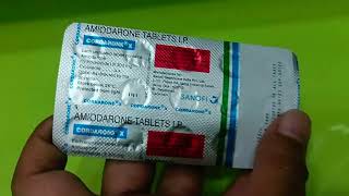 Cordarone X Tablet In Hindi  Amiodarone Tablets IP 200mg  Treat Irregular Heart Beat Arrhythmia [upl. by Aicilanna]