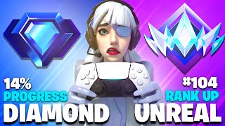 Diamond to Unreal SPEEDRUN Fortnite Ranked [upl. by Gazzo]