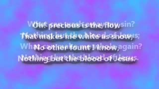 White as Snow  Nothing but the Blood With Lyrics [upl. by Yoral]