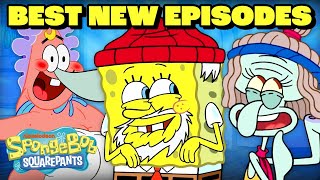 Best of NEW SpongeBob Episodes Part 2  1 Hour Compilation  SpongeBob [upl. by Lanos]