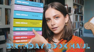 BIG BIRTHDAY BOOK HAUL  sunbeamsjess [upl. by Ewer]