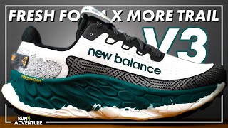 Max comfort or TOO MUCH  New Balance Fresh Foam X More Trail v3 Initial Review  Run4Adventure [upl. by Waters]