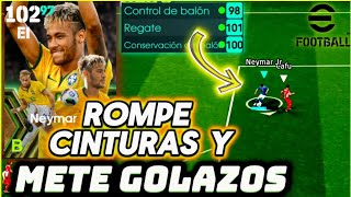 NEYMAR EXTREMO PROLÍFICO 102 🥵 está demasiado ROTO 😱  ¿La mejor CARTA de NEYMAR 🤔 [upl. by Notsew]