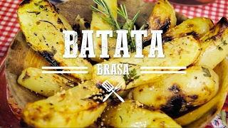 Churrasco de Batata Brasa I Churrasqueadas [upl. by Theurer112]