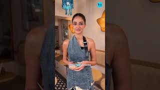 59 Seconds With Ananya Panday  Curly Tales shorts [upl. by Jard]