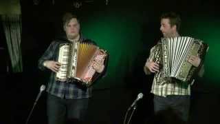 Jon Halvor amp Jo Fredrik performs Kila Slinken by the Swedish composer and accordionist Nils Fläcke [upl. by Nitfa348]