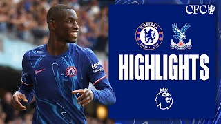 Chelsea 11 Crystal Palace  HIGHLIGHTS  Premier League 202425 [upl. by Assirak]