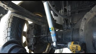 Installing Some New Bilstein 5100 Shocks On The Ram 4th Gen Cummins 2500 [upl. by Neeliak460]