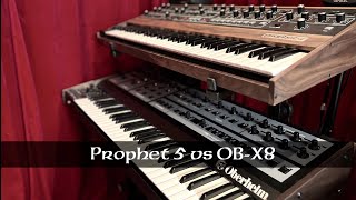 Prophet 5 vs OBX8 [upl. by Shaikh501]