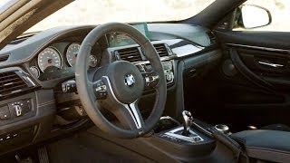 ► 2014 BMW M4 Coupe  INTERIOR [upl. by Henriques]