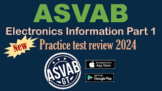 ASVAB GT Electronics Information Review 2024 Part 1 asvab asvabei asvabelectronicsinformation [upl. by Manthei]