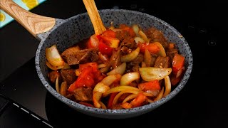 Carne a la cazuela con patatas ¡fácil y rápido de hacer [upl. by Georgianna144]