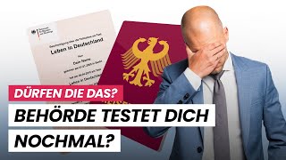 Unglaublich Einbürgerungsbehörde prüft nochmal ob du integriert bist [upl. by Lhadnek]