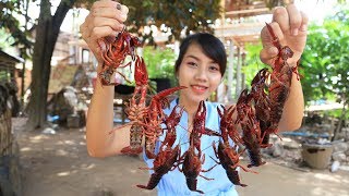 Yummy cooking crawfish recipe  Cooking skill [upl. by Fagan376]