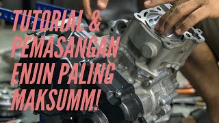 PART 1  Tutorial amp Pemasangan Enjin YSUKU Moto Paling Maksum Untuk Kapchai [upl. by Perdita]