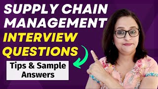 Supply Chain Management Interview Questions and Answers  For Freshers and Experienced Candidates [upl. by Ditzel]