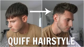 HOW I STYLE MY HAIR  Mens Easy Quiff Hairstyle For Summer 2020 [upl. by Yleme128]