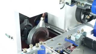 Multi Needle Lock Stitch Quilting Machine [upl. by Charil]