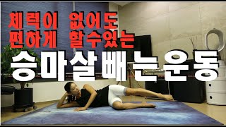 편하게 누워서 승마살 태우는 법 🔥바깥벅지 도려내기 실시  강하나스트레칭202006 [upl. by Nudnarb]