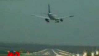 Raw Video Jets Near Crash in Germany [upl. by Aietal577]