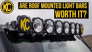 Roof Light Bars Explained Are They Worth It  KC Academy [upl. by Nospmas]