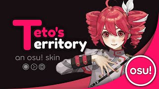 Tetos Territory  an osu skin preview [upl. by Leina247]