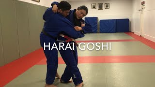 Harai goshi judo throw in depth [upl. by Dani690]