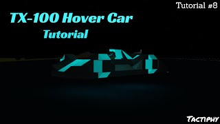 Sports Hover Car Tutorial  Plane Crazy [upl. by Nylirad]