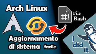 Arch Linux aggiornamento di sistema Arch Upgrade [upl. by Nnylasor]