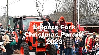 Leipers Fork Christmas Parade with Wynona Judd as Grand Marshall Leipers Fork TN 2023 [upl. by Chandos]