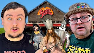 I Explored The Worlds Largest Animatronic Store w The Carpetbagger [upl. by Auoz]