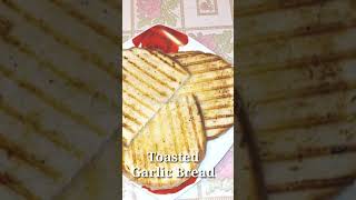 Toasted Garlic Bread  Bread with Garlic  How to make Garlic Bread italyammaShorts [upl. by Iramo]