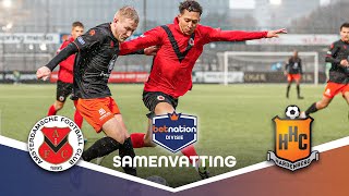 Spannende wedstrijd in Amsterdam ⚔  AFC vs HHC Hardenberg  Samenvatting Betnation Divisie 2324 [upl. by Madda]