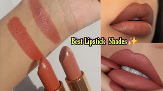 Best Lipstick Shades For Daily Use  Best Lipstick For Brown Skin [upl. by Ozneral]