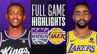 KINGS at LAKERS  NBA PRESEASON FULL GAME HIGHLIGHTS  October 11 2023 [upl. by Eromle606]