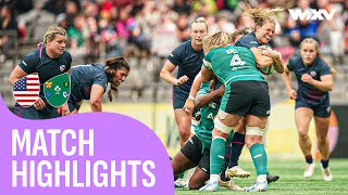 An INCREDIBLE comeback in Vancouver 🤯  USA v Ireland  Highlights  WXV 1 [upl. by Heathcote]