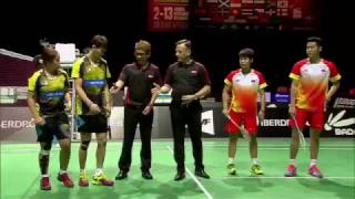 IBERDROLA BWF World Junior Championships EyeLevel Cups 2016  Badminton SF [upl. by Refinney]