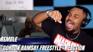 😂🤣REMBLE  quotGordon Ramsay Freestylequot OFFICIAL MUSIC VIDEO REACTION [upl. by Atlanta323]