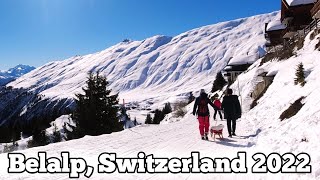 Belalp SwitzerlandWinter 2022 [upl. by Bough935]