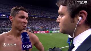 Interview Cristiano Ronaldo énorme quot SÌÌÌÌÌÌÌÌÌÌquot après sa victoire [upl. by Ahsenek]