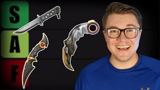 Ultimate Knife Tier List 2024 [upl. by Jelena]