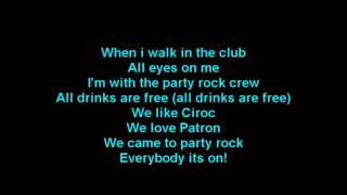 LMFAO  Shots ft Lil Jon Lyrics [upl. by Nissensohn]