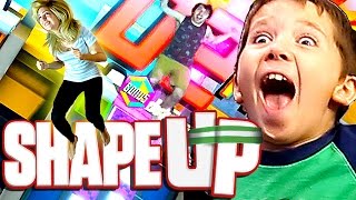 Shape Up Quick Play Challenges  Multiplayer Gameplay [upl. by Bosson]