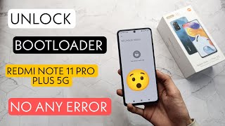 How to Unlock Bootloader Redmi Note 11 Pro Plus 5G  Unlock Bootloader Redmi Note 11 Pro Plus [upl. by Yelnet]