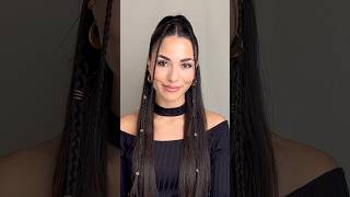 Tutorial for hairstyles 😍 hairstyle hair hairtutorial longhair explorepage shorts [upl. by Genesa]