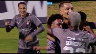 ÍDOLO TOTAL PAOLO GUERRERO ANOTÓ CON LIGA DE QUITO e HINCHAS ECUATORIANOS SE RINDEN POR SU CALIDAD [upl. by Orella660]