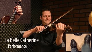 La Belle Catherine  Québécois Fiddle Lesson by André Brunet [upl. by Aimahs]