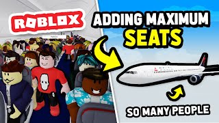 Adding MAX SEATS To The NEW B767 in Cabin Crew Simulator Roblox [upl. by Sturrock]