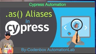 Aliases How to use alias in Cypress  as command in Cypress [upl. by Enrique601]