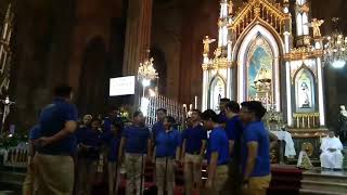 Christmas Bonus  Aegis  by San Sebastian Chamber Singers [upl. by Wilie836]